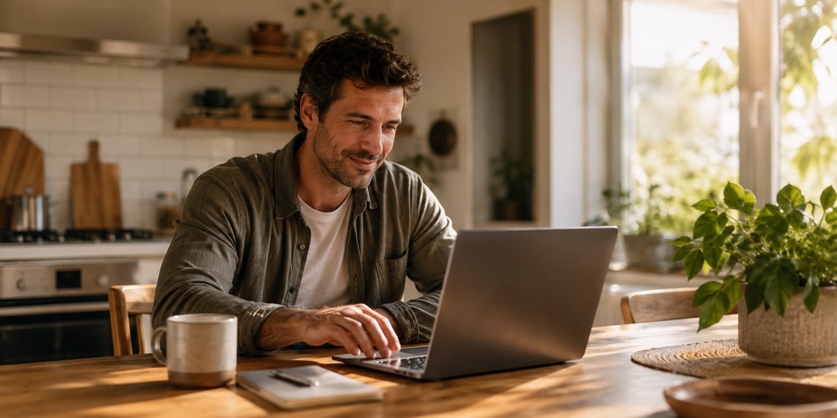 Renter browsing available rental cars online one to two weeks before a Houston trip